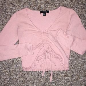 Salmon shirt from Forever 21.